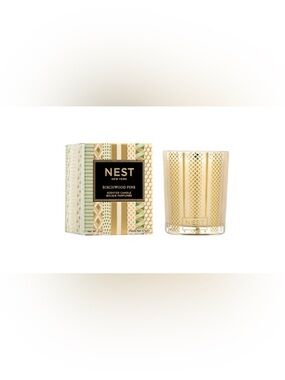 NEST Fragrances Birchwood Pine Candle - Gold & Cream